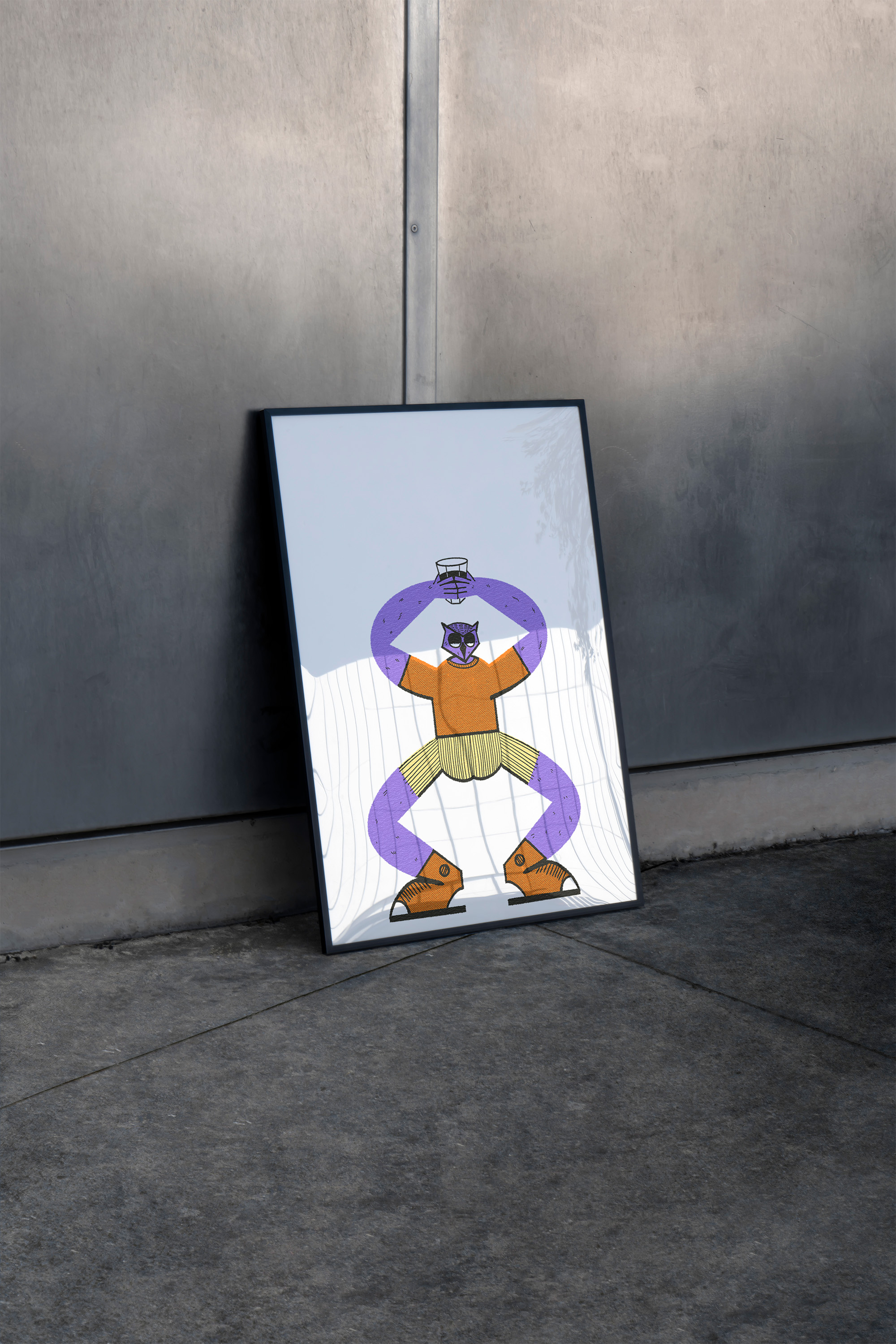 Boo Cafe Character Design armenia branding character design design graphic design illustration owl character pattern design