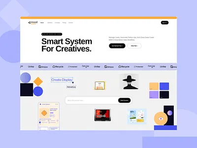 Creative Agency Dashboard UI creative agency dashboard ui dribbleshots productivity app project management ui uiux design ux