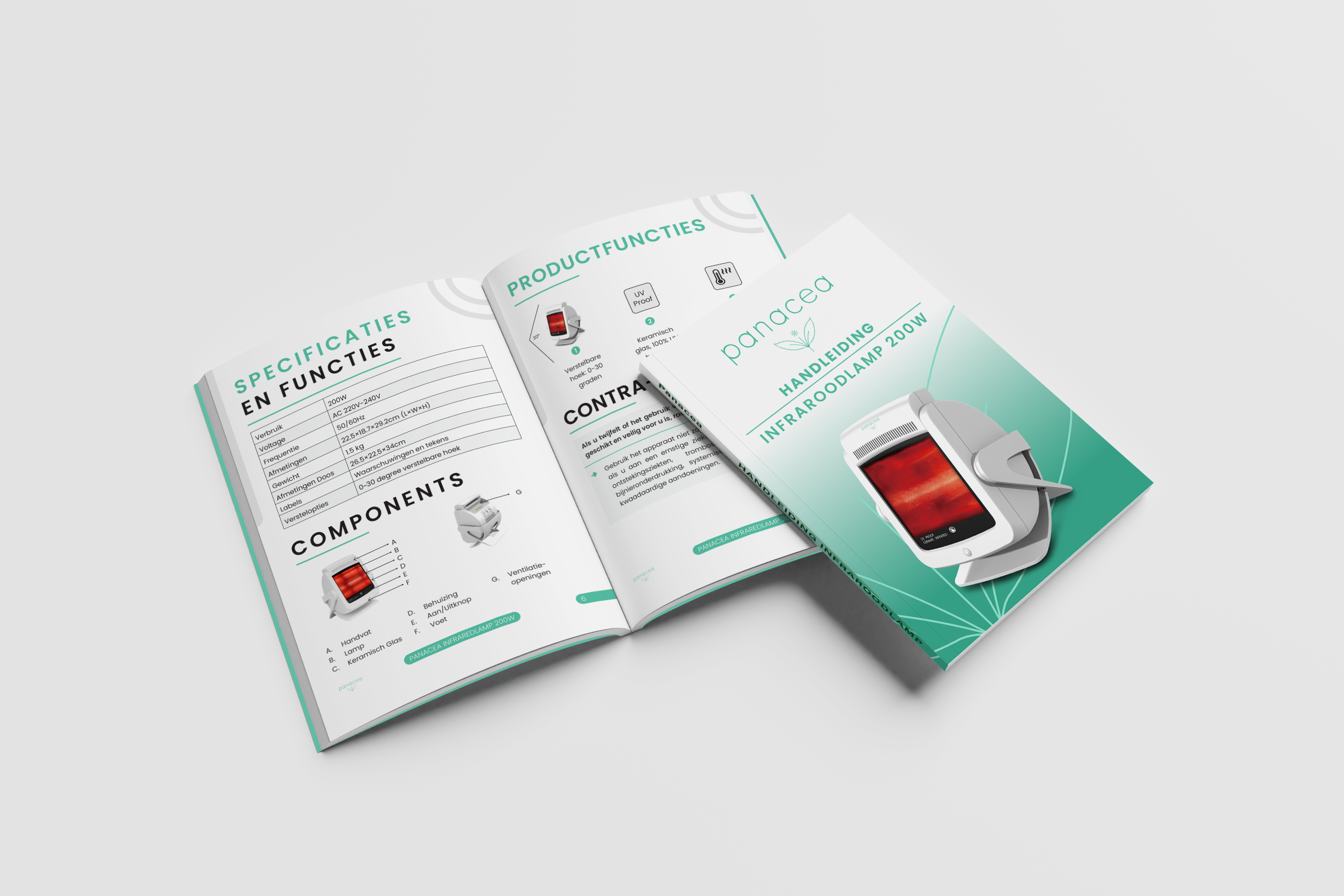 Example of User Manual & Product Manual Design