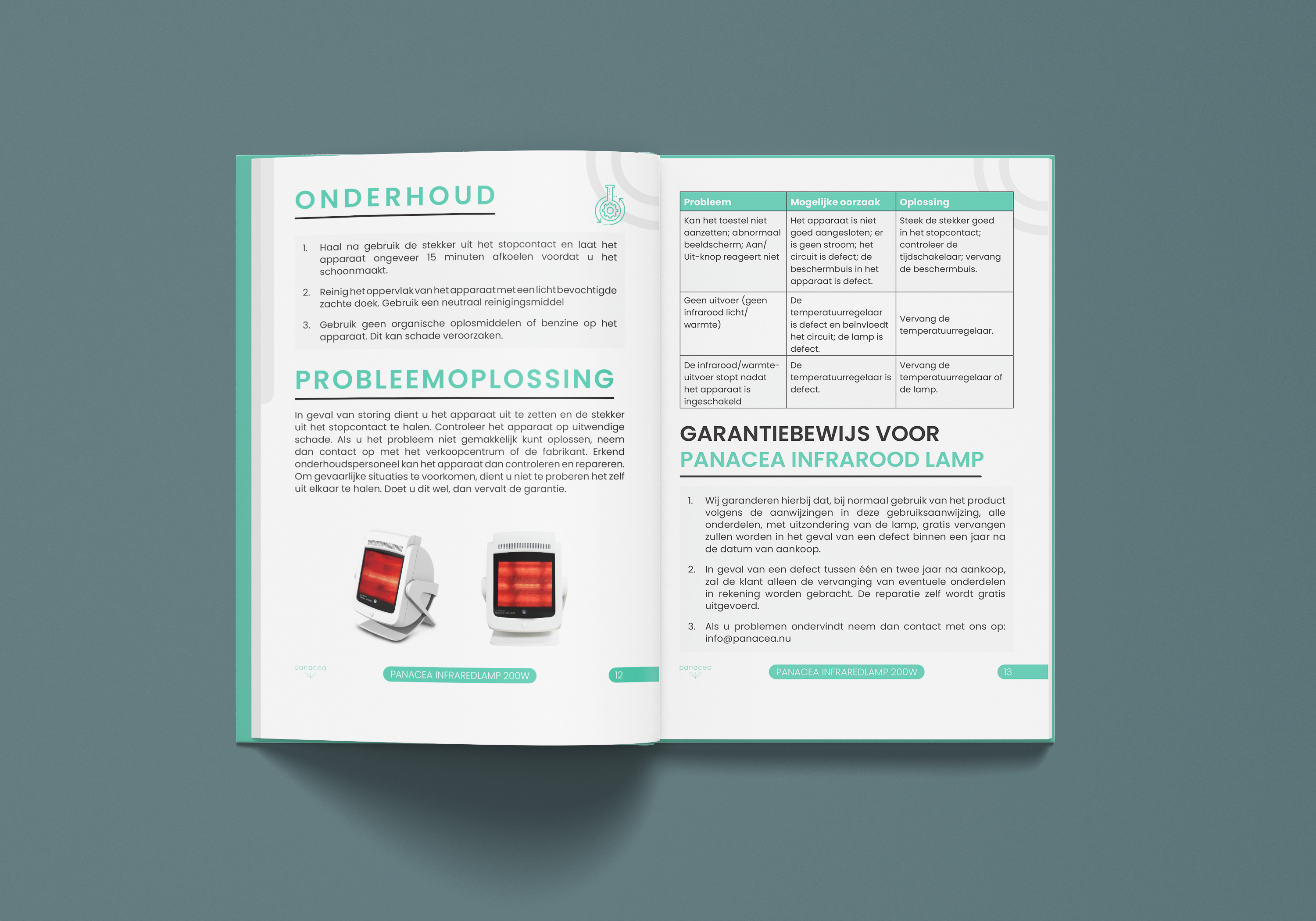 Example of User Manual & Product Manual Design