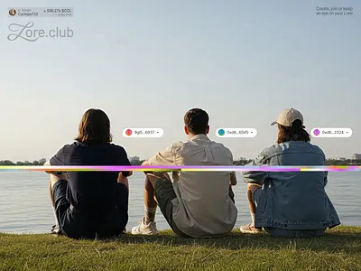 Lore.club I Meme-token platform animation app art direction blockchain branding branding design design finance graphic design motion graphics product technology token ui ui design uxui visual identity web3