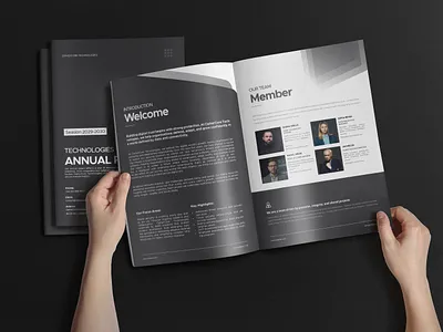 Annual Report annual report annual report template booklet branding brochure design business proposal clean layout company profile corporate brochure corporate profile data visualization editorial design indesign infographic layout design magazine layout minimalist design modern layout print design yearly report