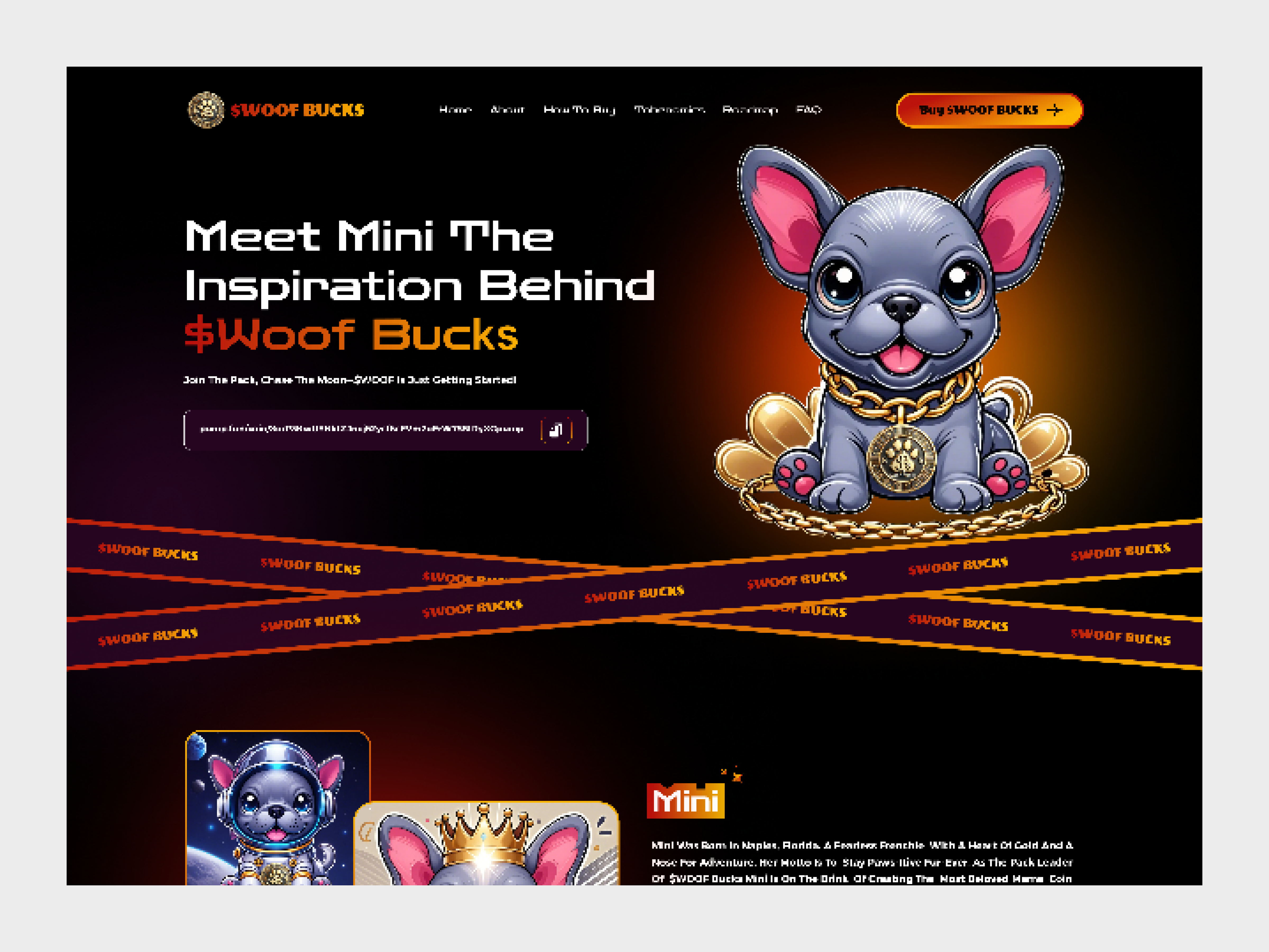 Pepe Coin - Meme Coin Website Landing Page. interface design meme coin website meme coin website landing page pepe coin website pepe coin website landing page product design product design agency services startup services