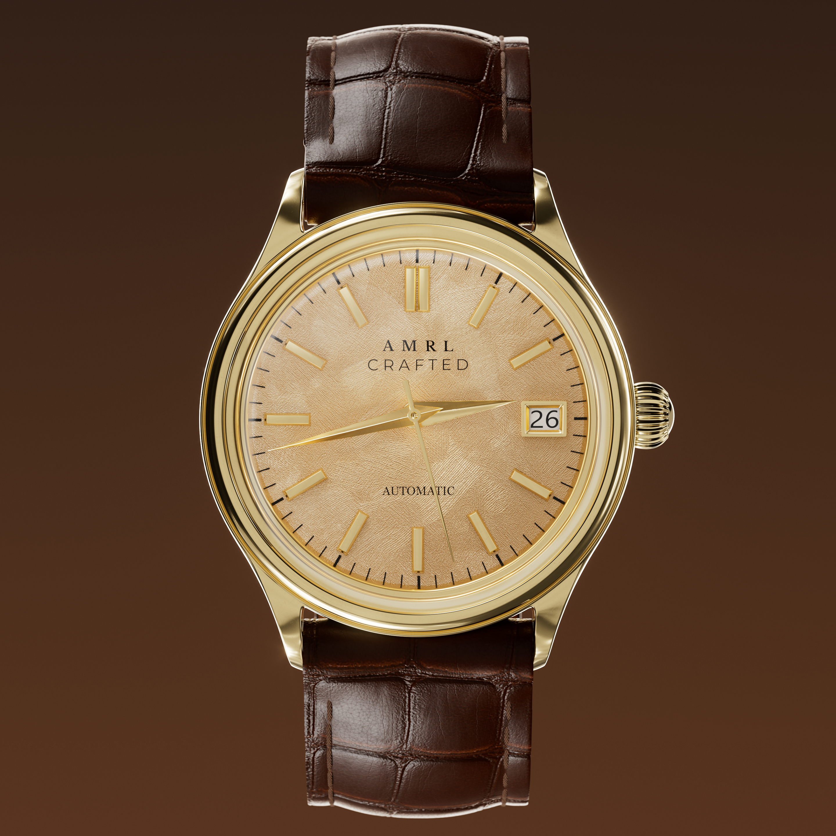 Example of 3D Watch Modeling, Render & Animation