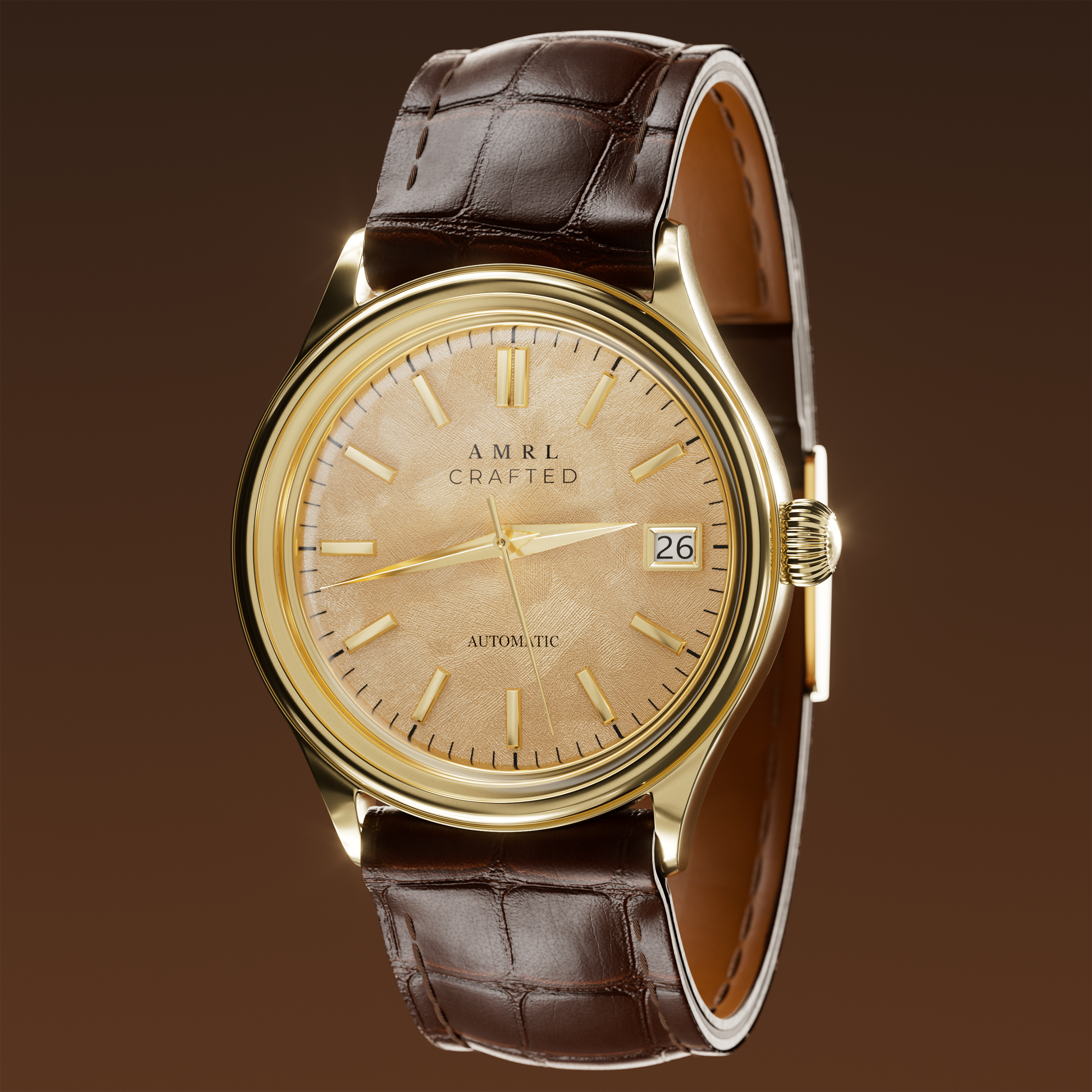 Example of 3D Watch Modeling, Render & Animation