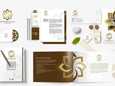 Corporate Branding - Spanish Villas brand designer brand identity brand identity design brand package branding branding agency brochure business card business card design corporate corporate branding graphic design logo logo designer magazine marketing agency