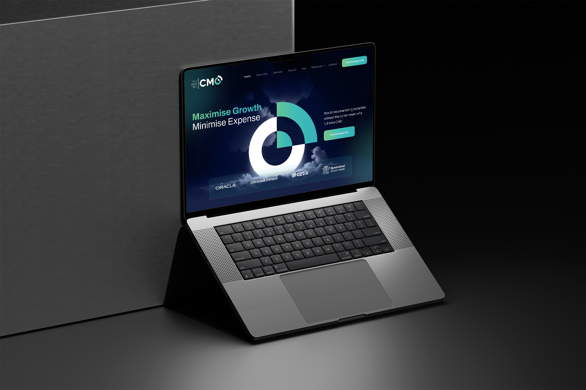 Example of Website Design + Development