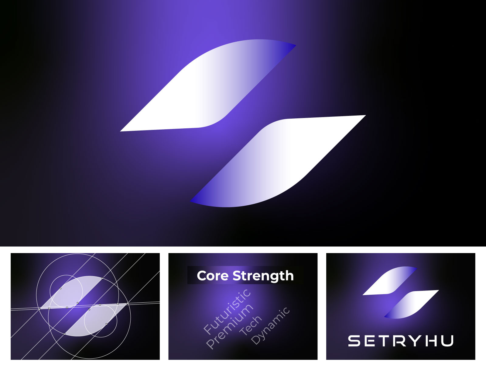 Example of Saas Logo For Tech, Startups, Web3 Brand