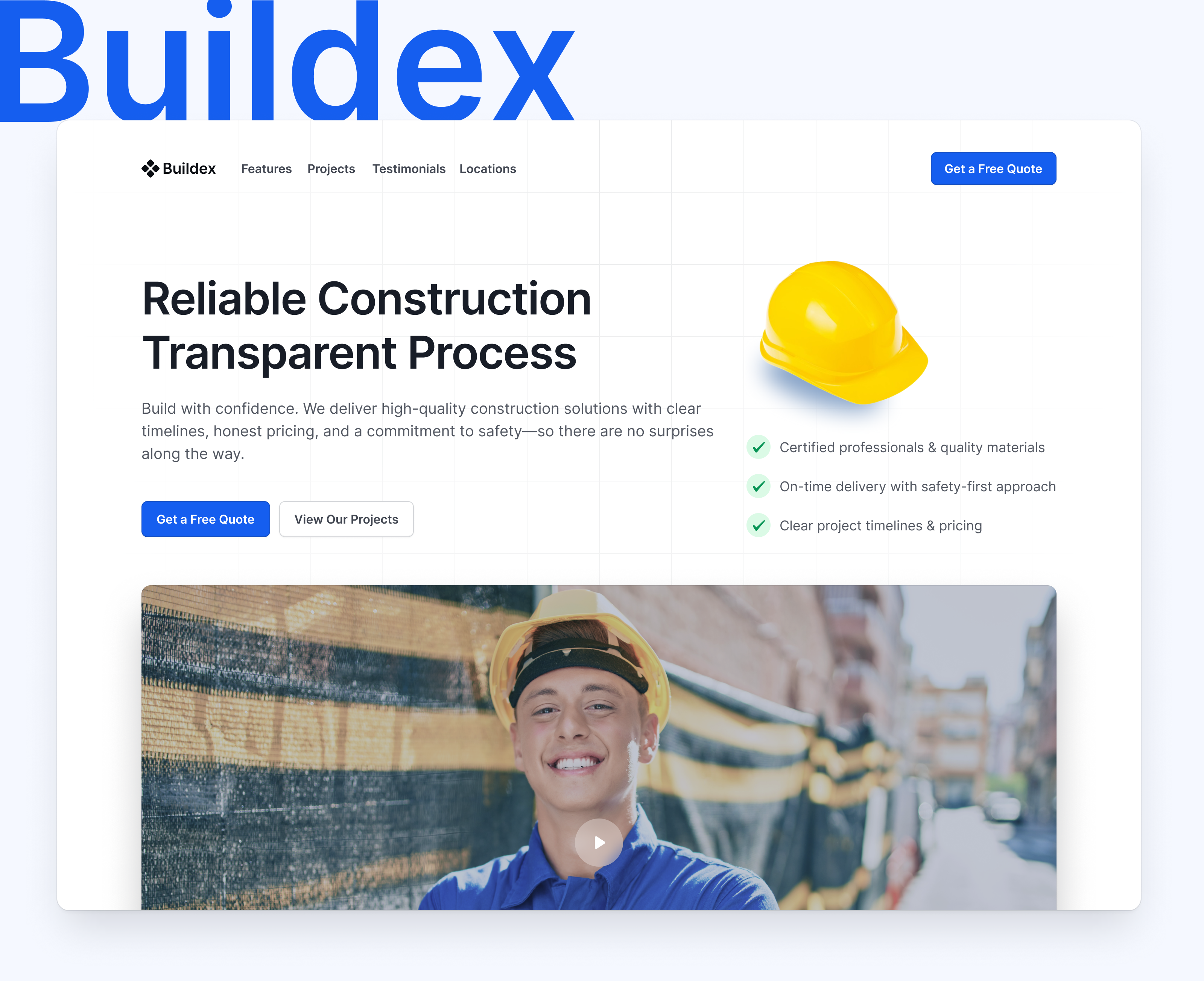 Example of Modern Landing Page UI (Web + Mobile)