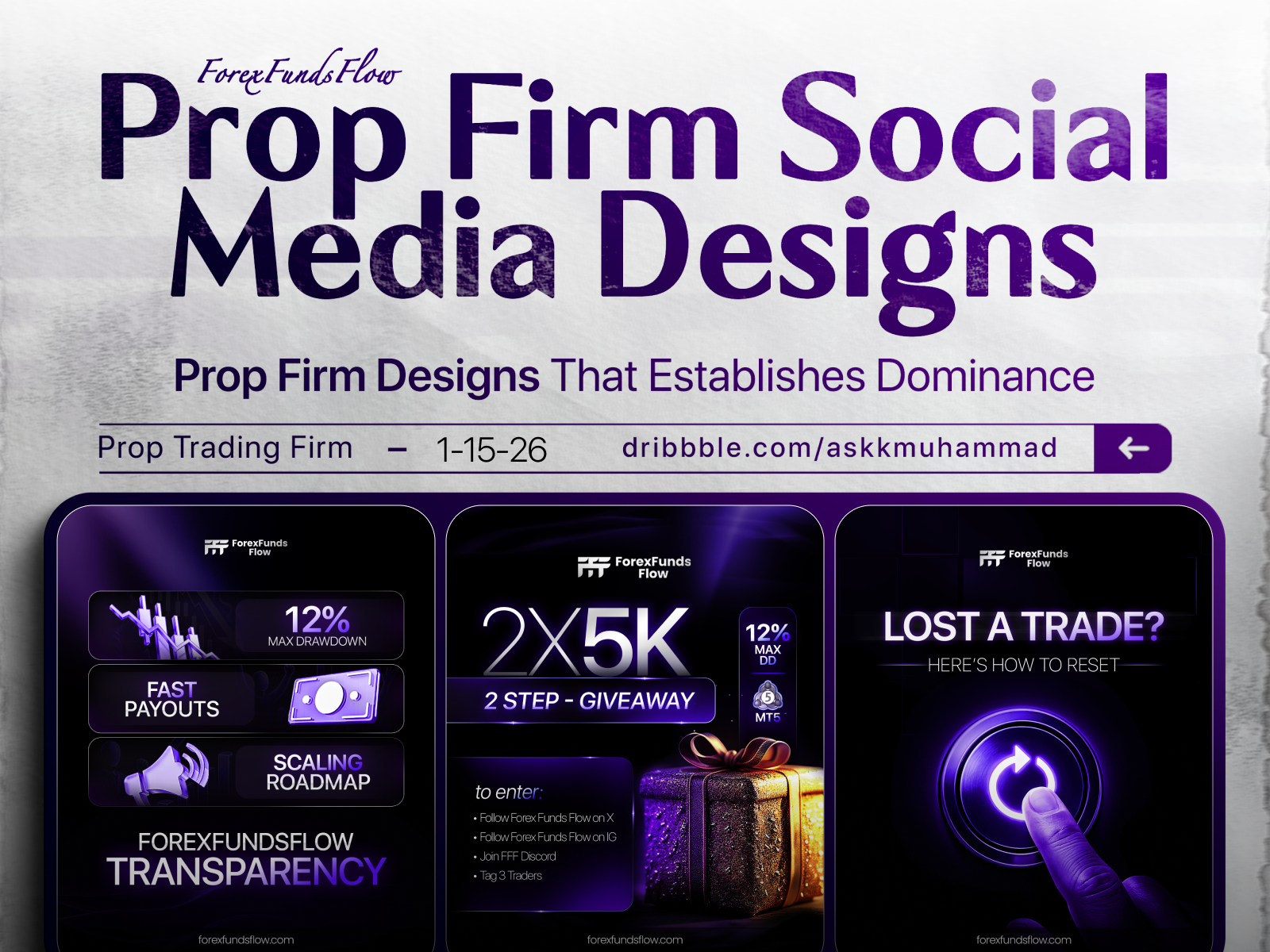 Social Media Posts for Prop Firm - Proprietary Trading Firm banner photoshop firm graphic design instagram post post design poster design posts prop prop firm prop firm design prop firm post prop firm poster proprietary firm proprietary trading firm social media post