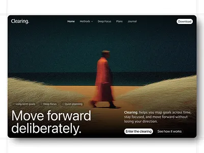 Clearing. – Visual Identity brand branding ui ux visual identity webdesign website