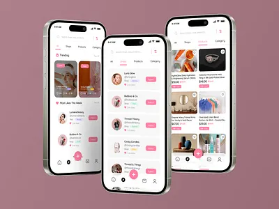 Mobile App Design UI UX for E-commerce Platform app design checkout flow community platform design system digital product digital storefront e commerce figma firebase flutter marketplace mobile app mobile design online shopping payments product design social platform transactions ui ux