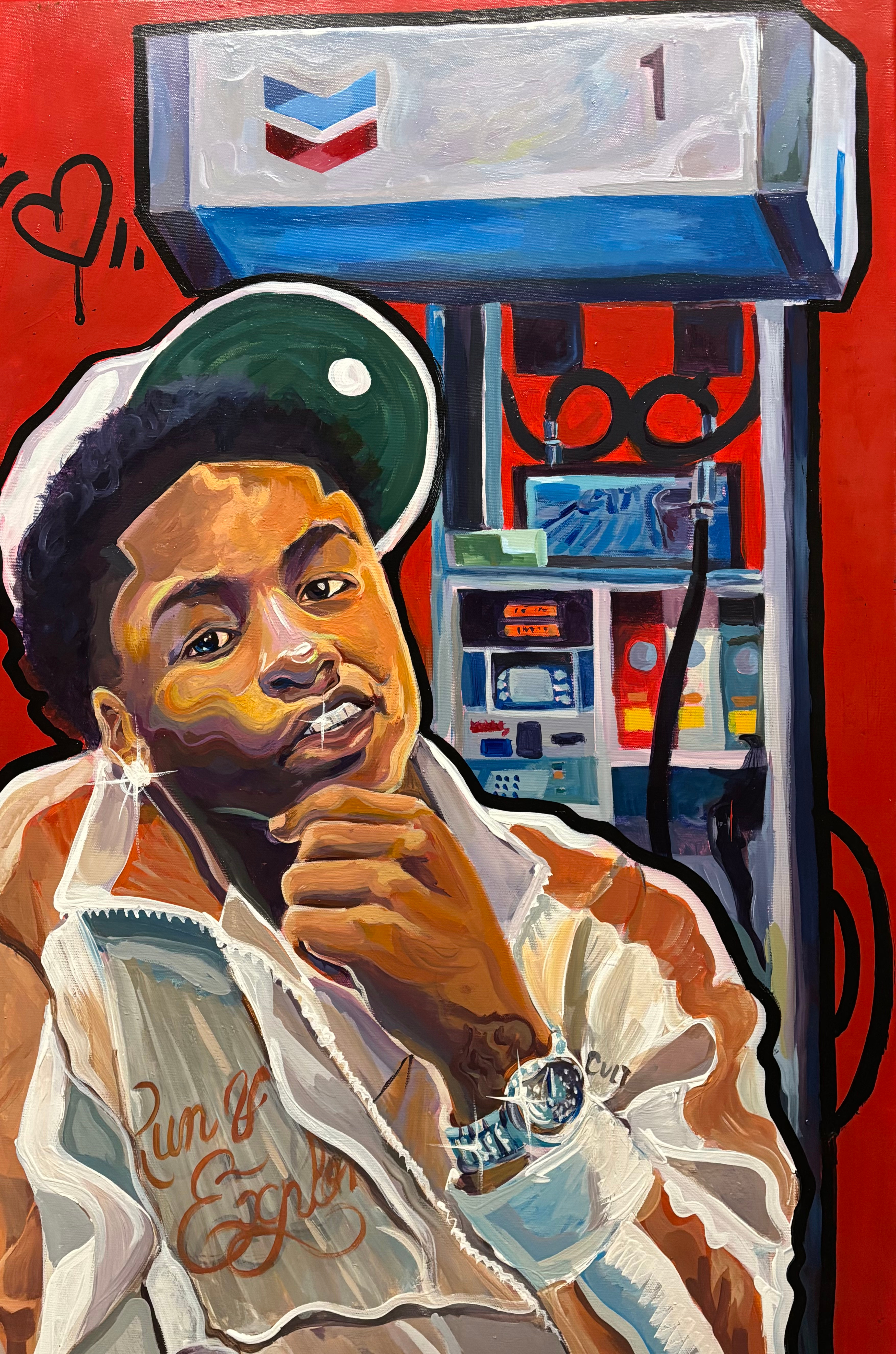 Example of Canvas Portrait 24x36