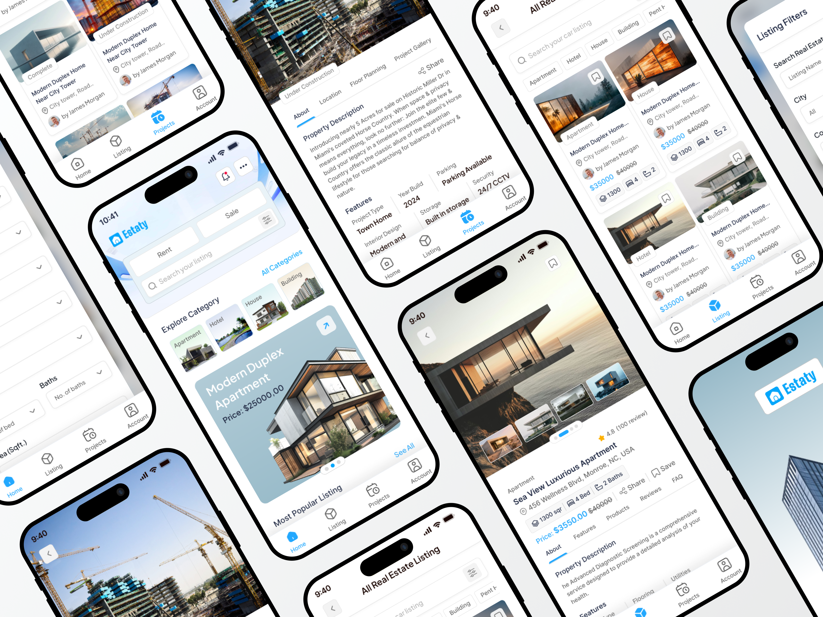 Real Estate, Property Listings App by Abdur Razzak 🏅 on Dribbble