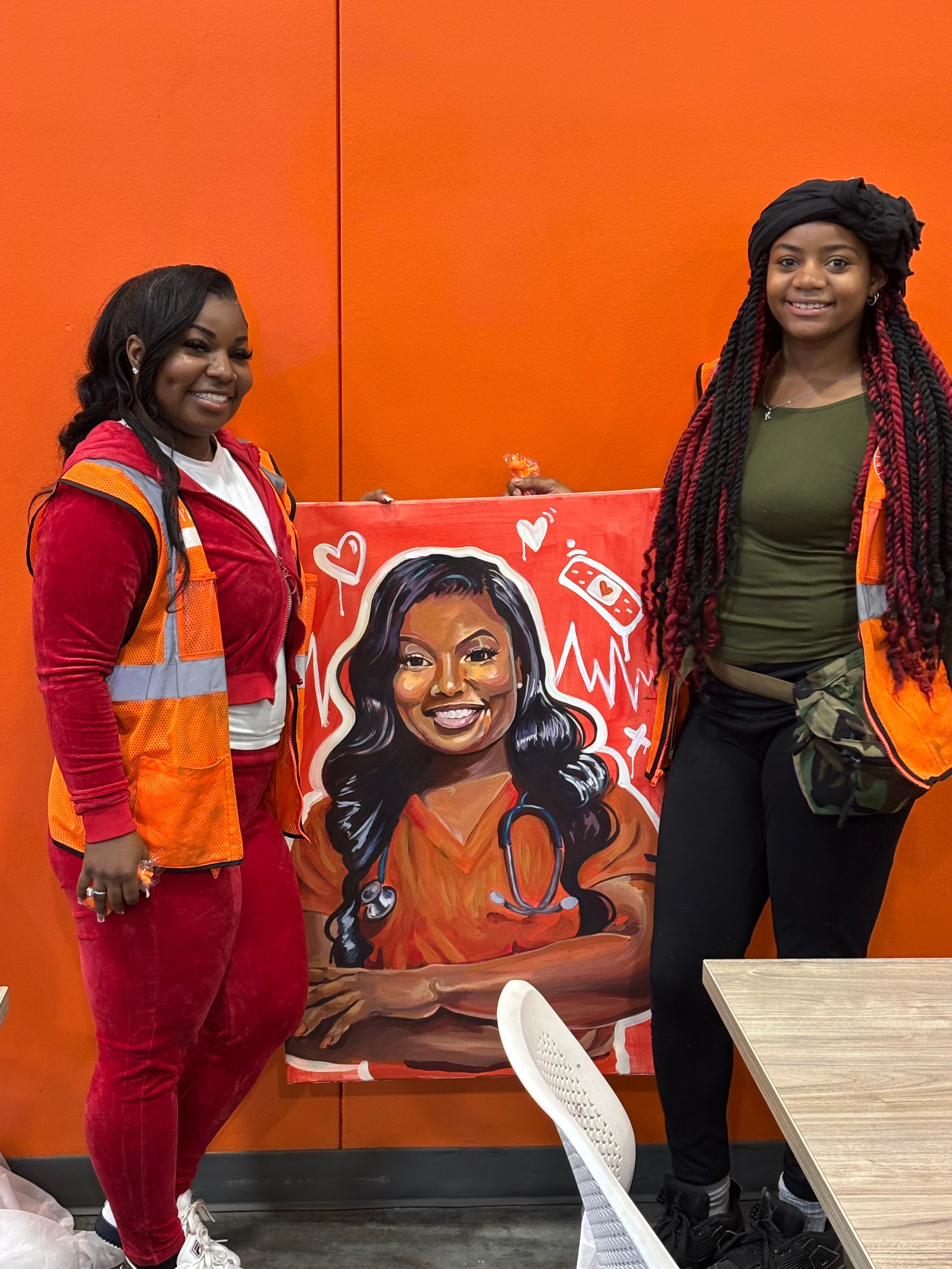 Example of Canvas Portrait 24x36