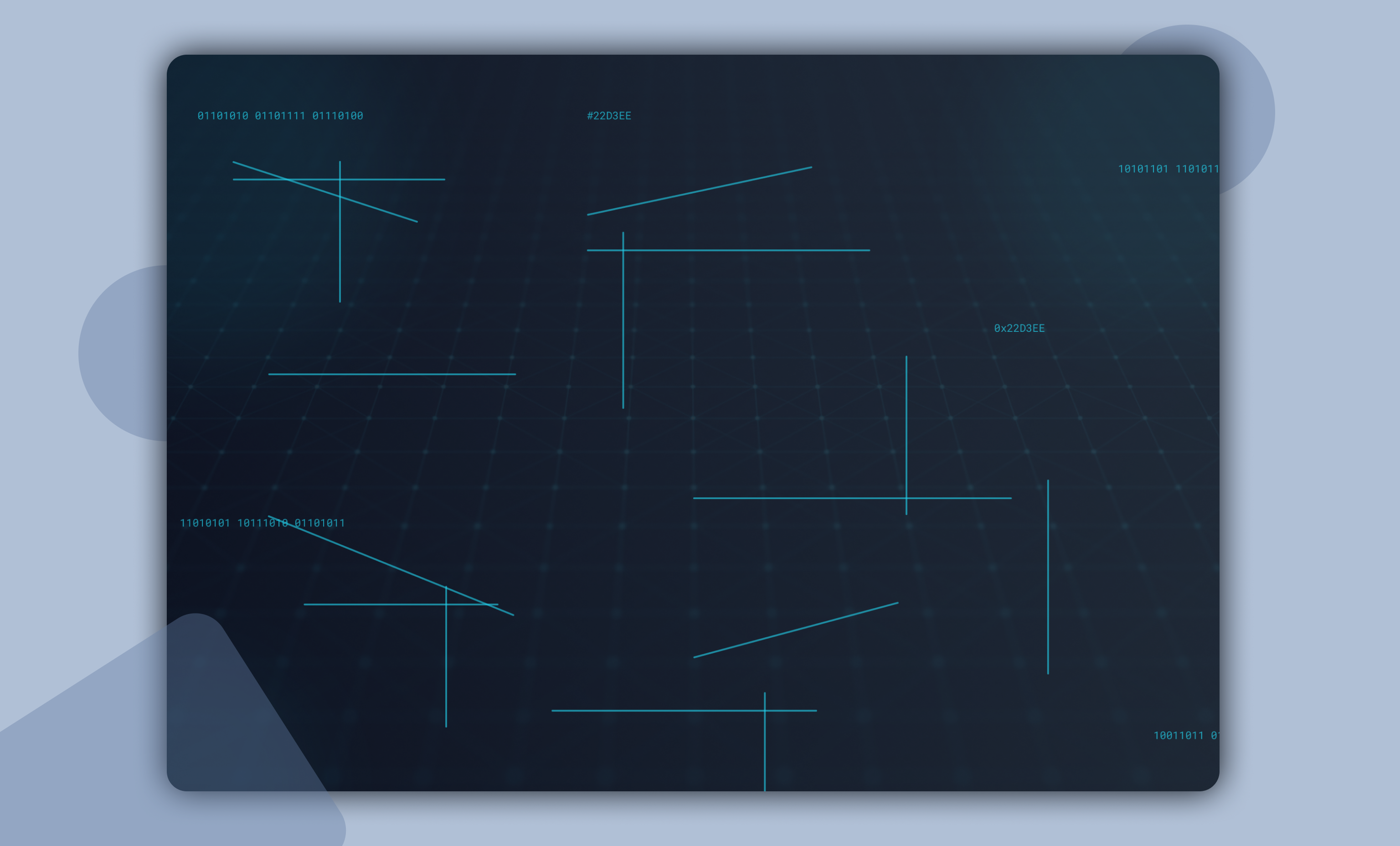 Abstract Tech Grid art branding cyber design digitalart futuristic graphic design illustration minimal techdesign ui ux vector visualdesign