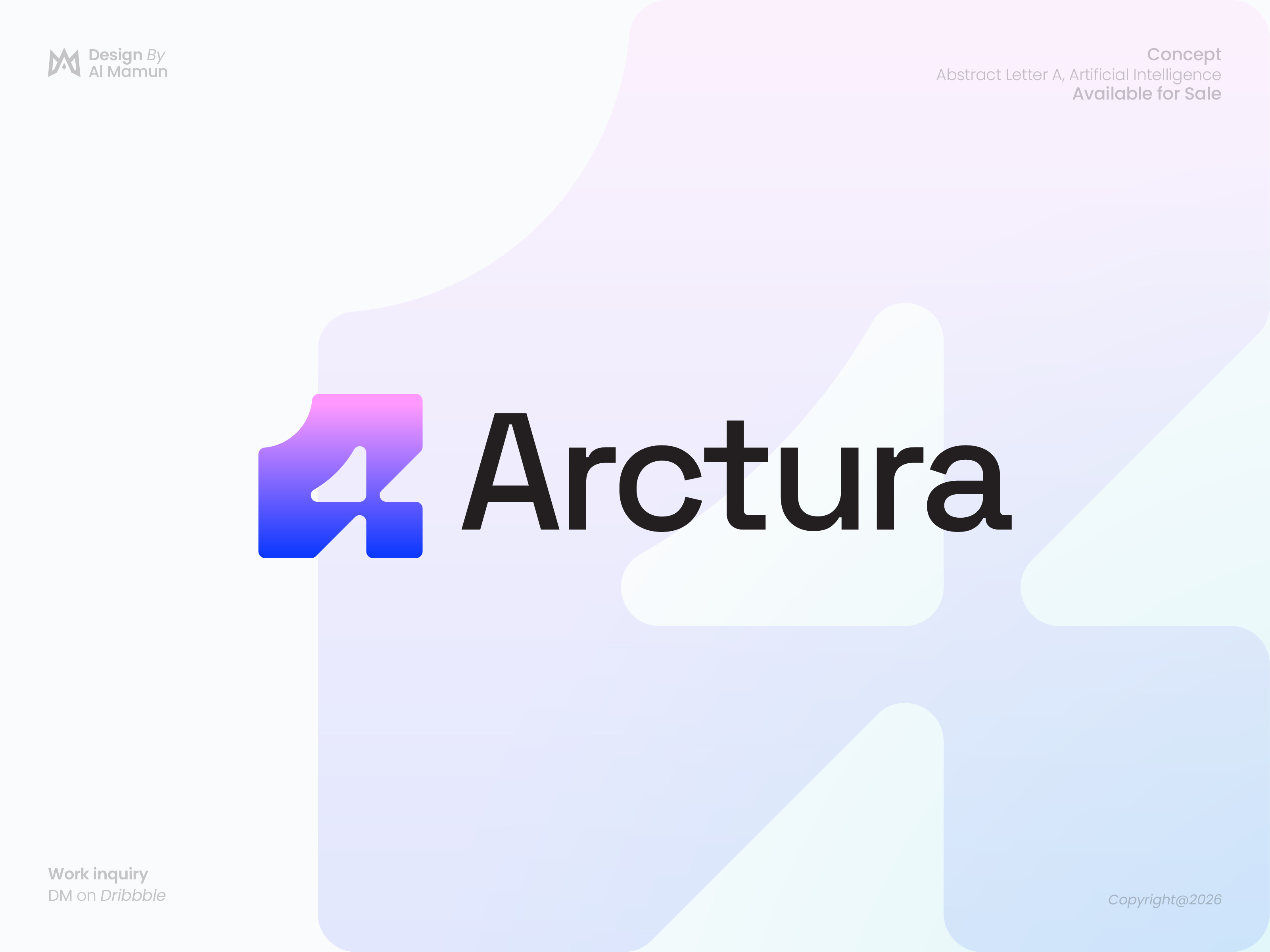 Abstract Letter A, Technology, Software Logo animation branding creative gradient letter a letter a logo logo logo design logo designer logo icon logo mark logo type minimal modern logo software symbol tech timeless