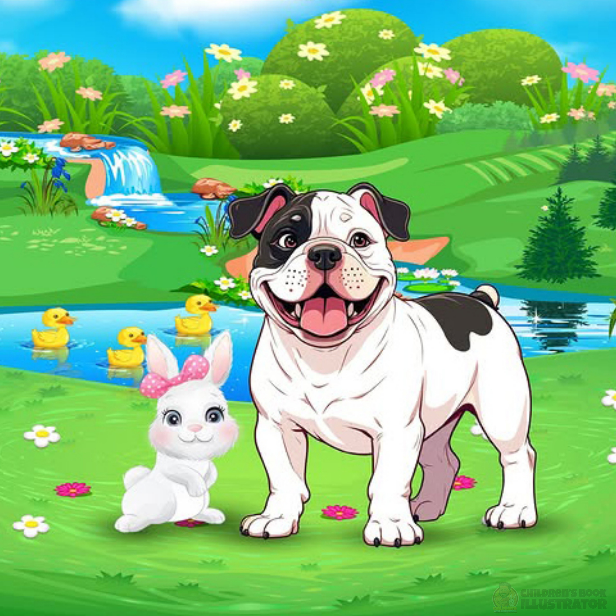 The Unlikely Duo: Children’s Book Illustration 🐾 2026 design trends 2d character design animal characters book cover design bulldog art bunny character character design childrens book illustration childrens book illustrator childrens media colorful illustration concept art digital illustration kidlit art narrative illustration picture book artist storybook illustration storytelling shot visual storytelling whimsical art