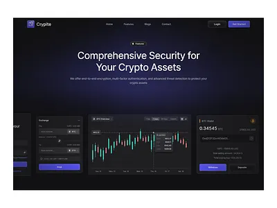 Crypto Website Design crypto website design web design