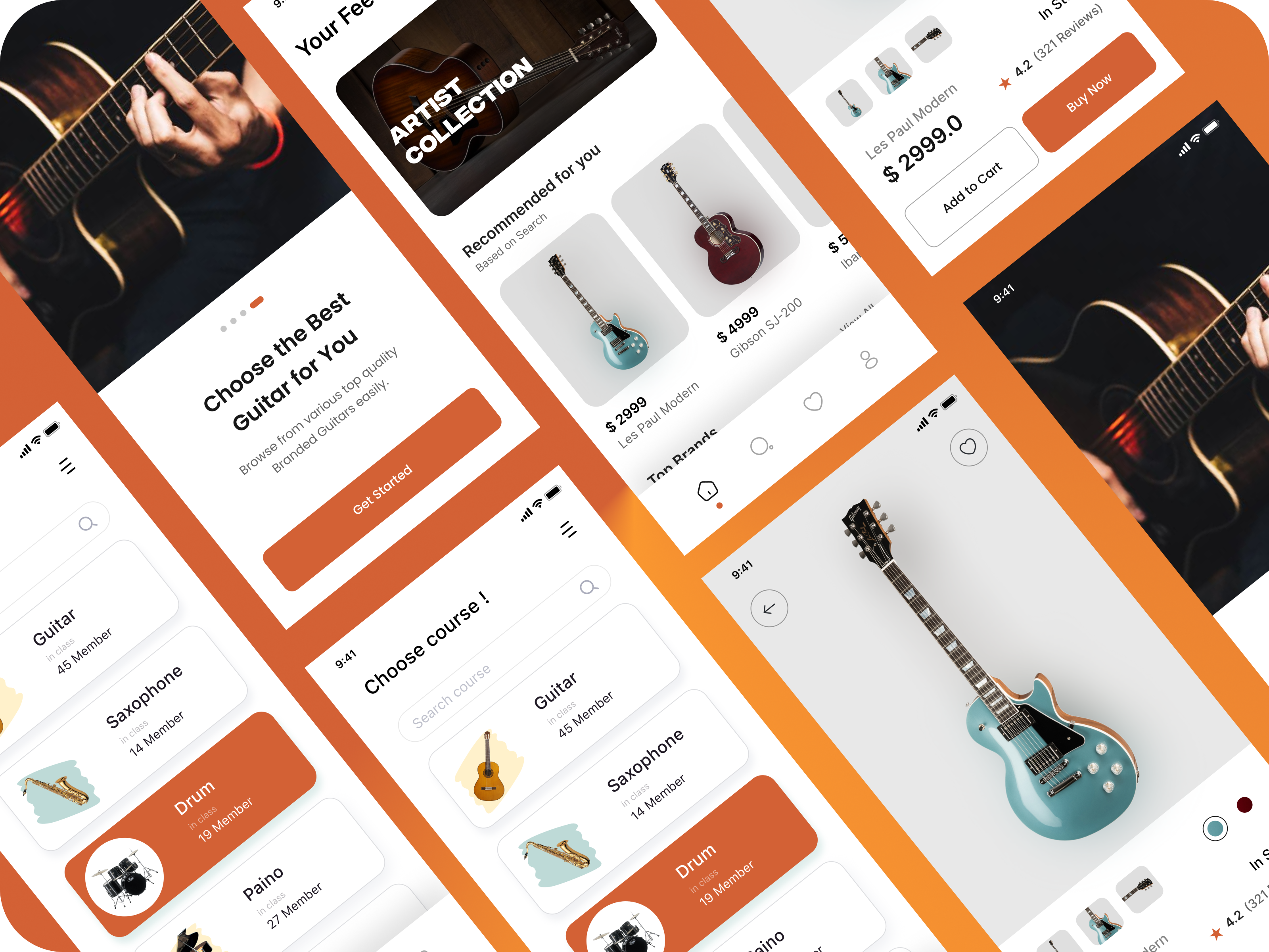 Guitar Learning App UI/UX Design – Tuner & Chords Mobile App appuidesign chordapp figmadesign guitarapp guitarappdesign guitarchords guitarlearning guitarmobileapp guitartuner guitartutor guitarui guitarux learn guitar app mobileui mobileux musicapp musicappdesign musicui uidesign uxdesign