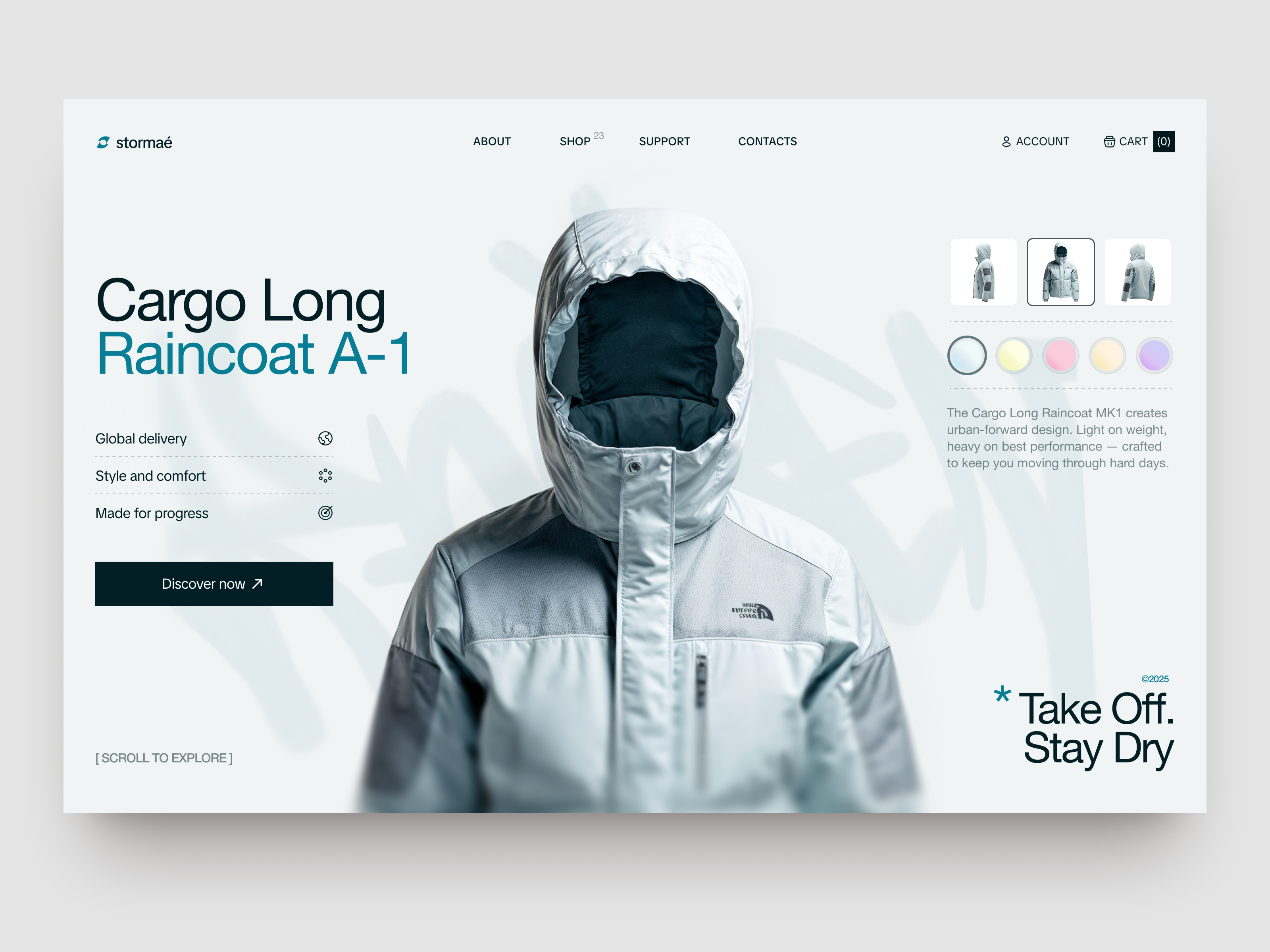 UI-UX for Outdoor Fashion design interface product service startup ui uiux ux web website