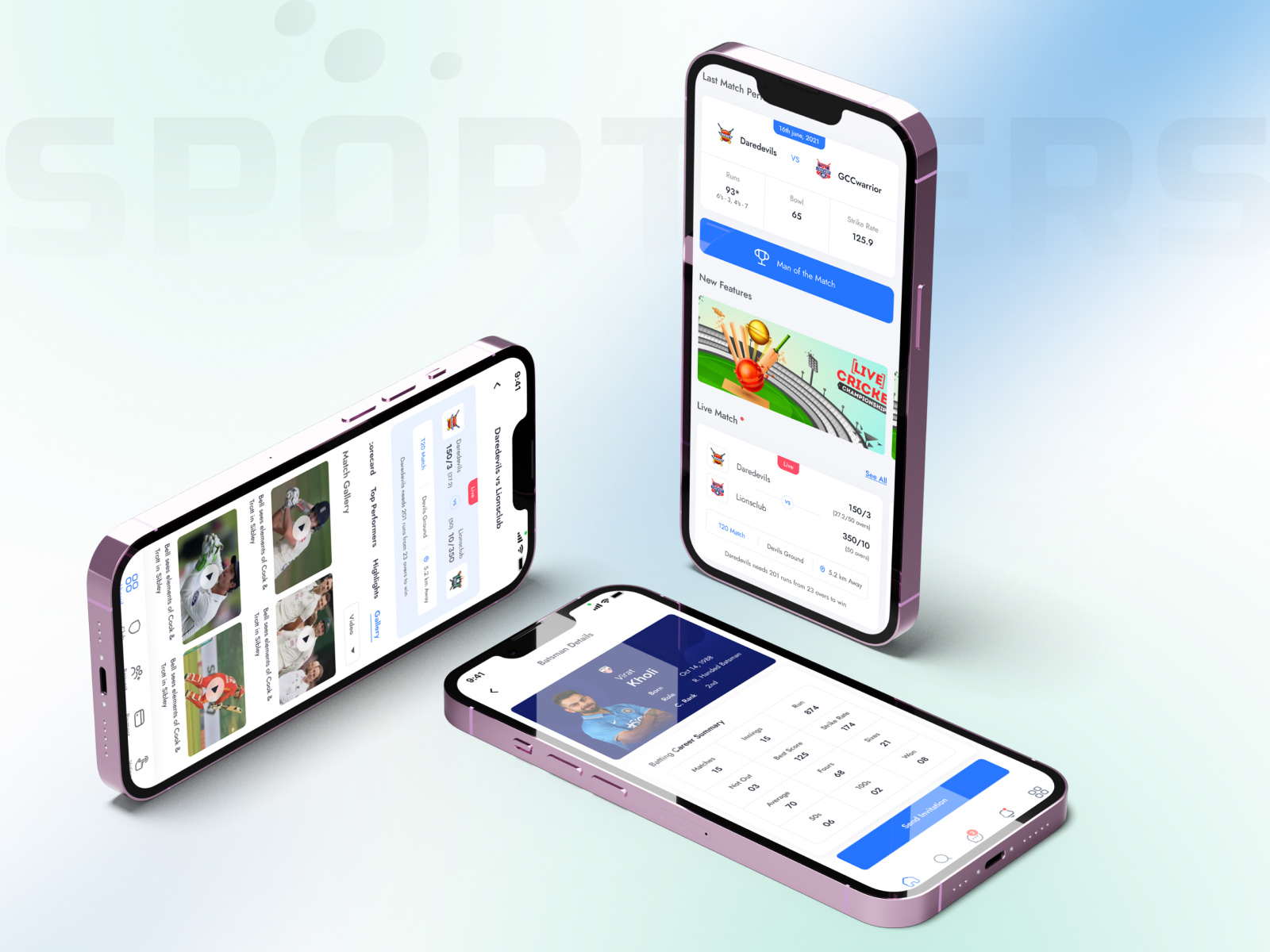 Example of Mobile App UI/UX Design