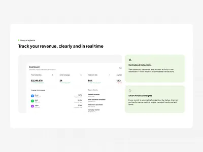 Feature section branding feature section landing page minimal saas section ui web design website