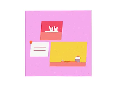 Work Loops animation bold character gifs graphic design illustration loops motion graphics riso risograph vector work