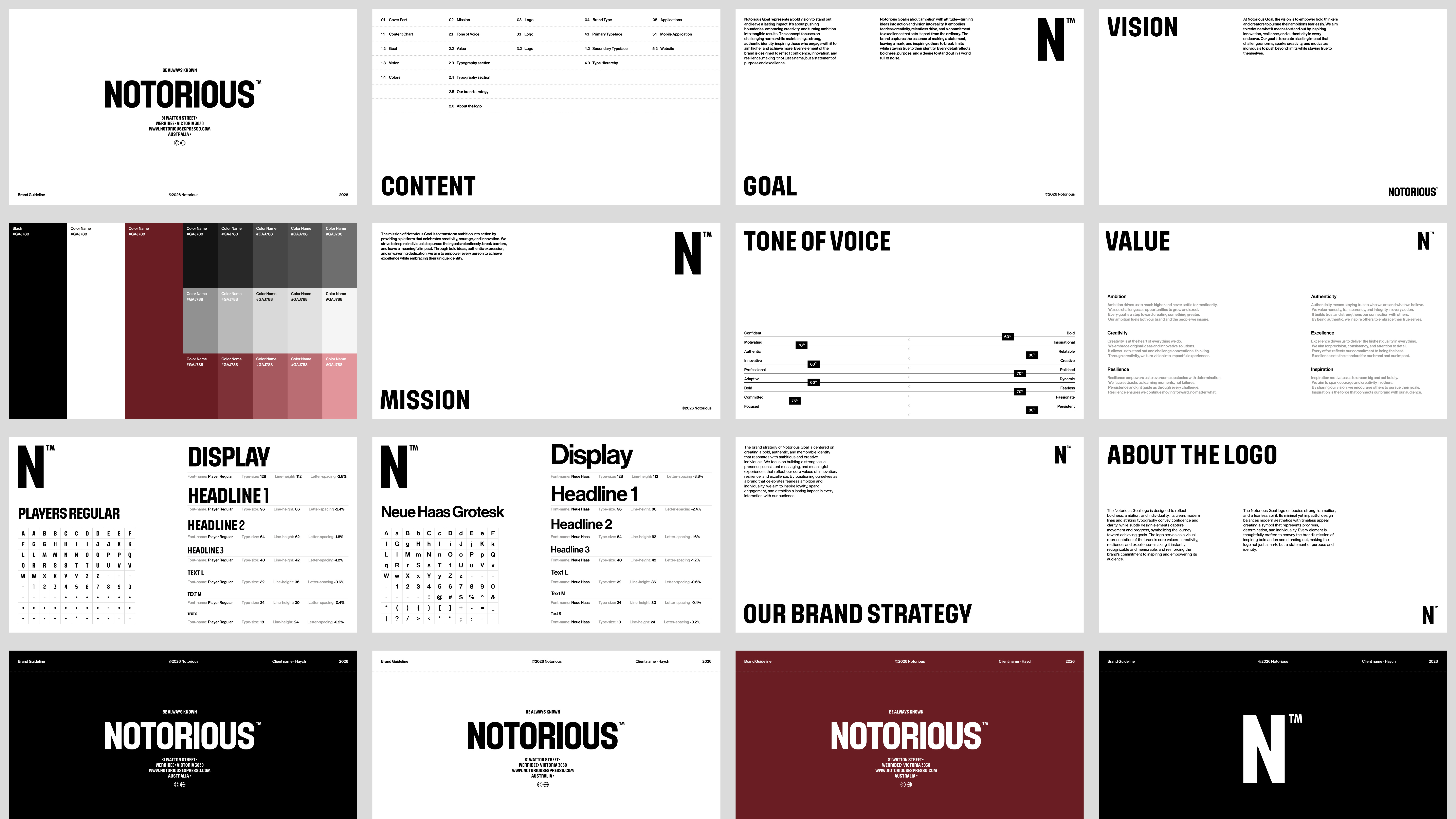 Example of Startup Visual Brand Identity 