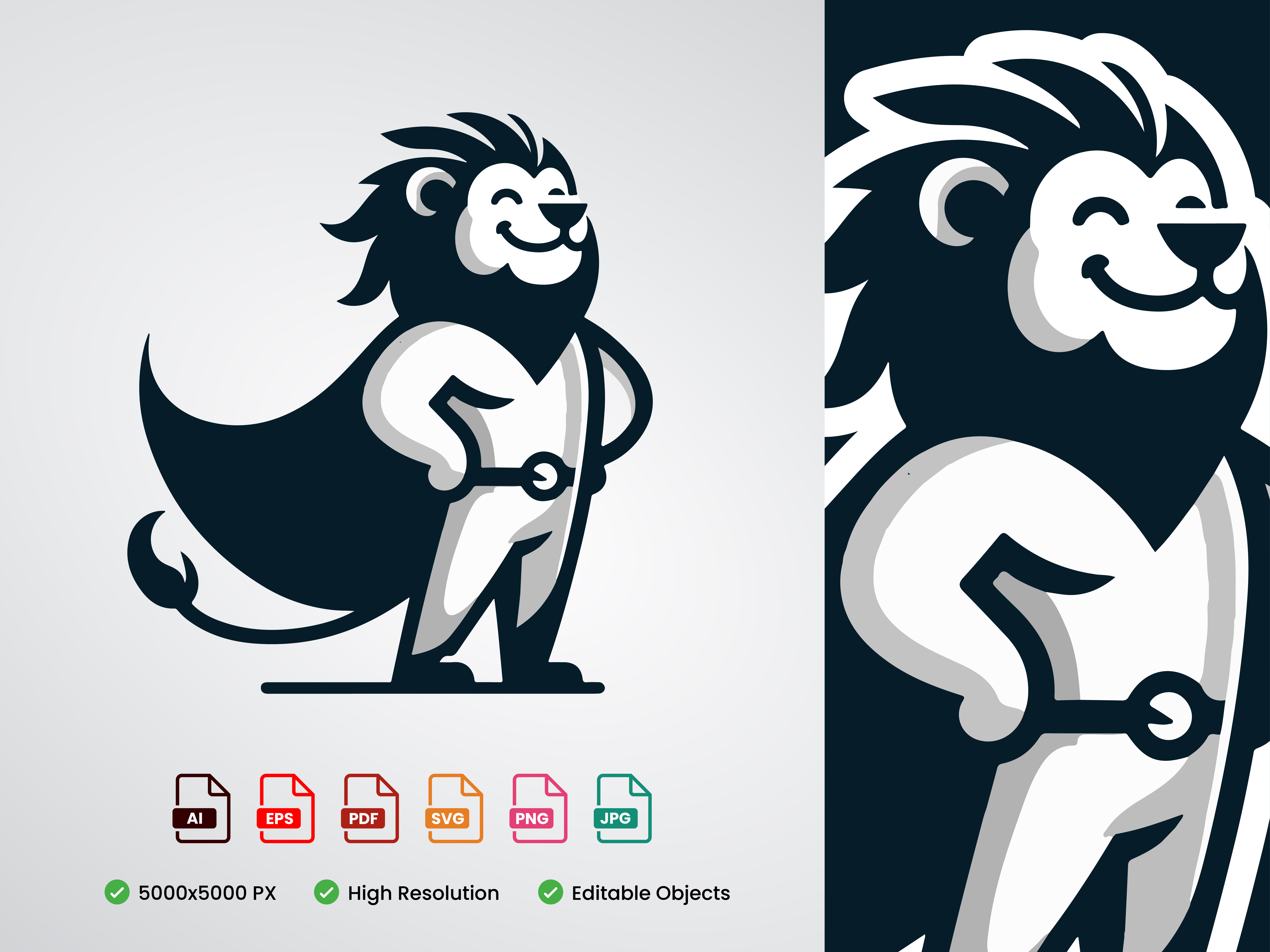 Example of Custom Mascot Logo Design