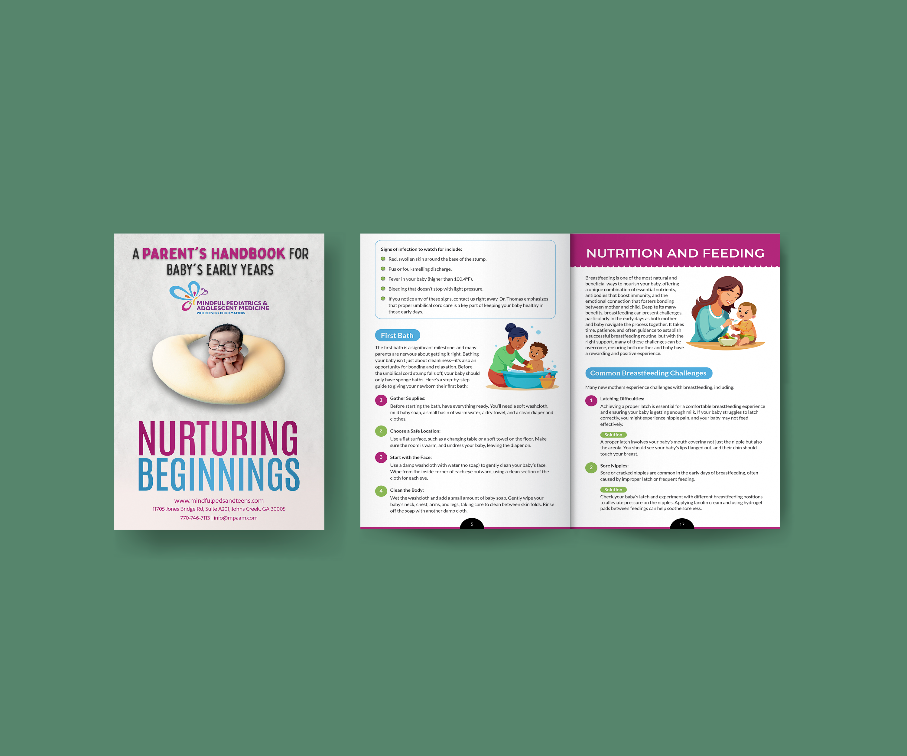 Parenting & Baby Care Handbook Editorial Design adobe indesign amazon kdp baby care book design childrens book editorial design educational design handbook design layout design paperback formatting parenting guide pdf design print design publication design