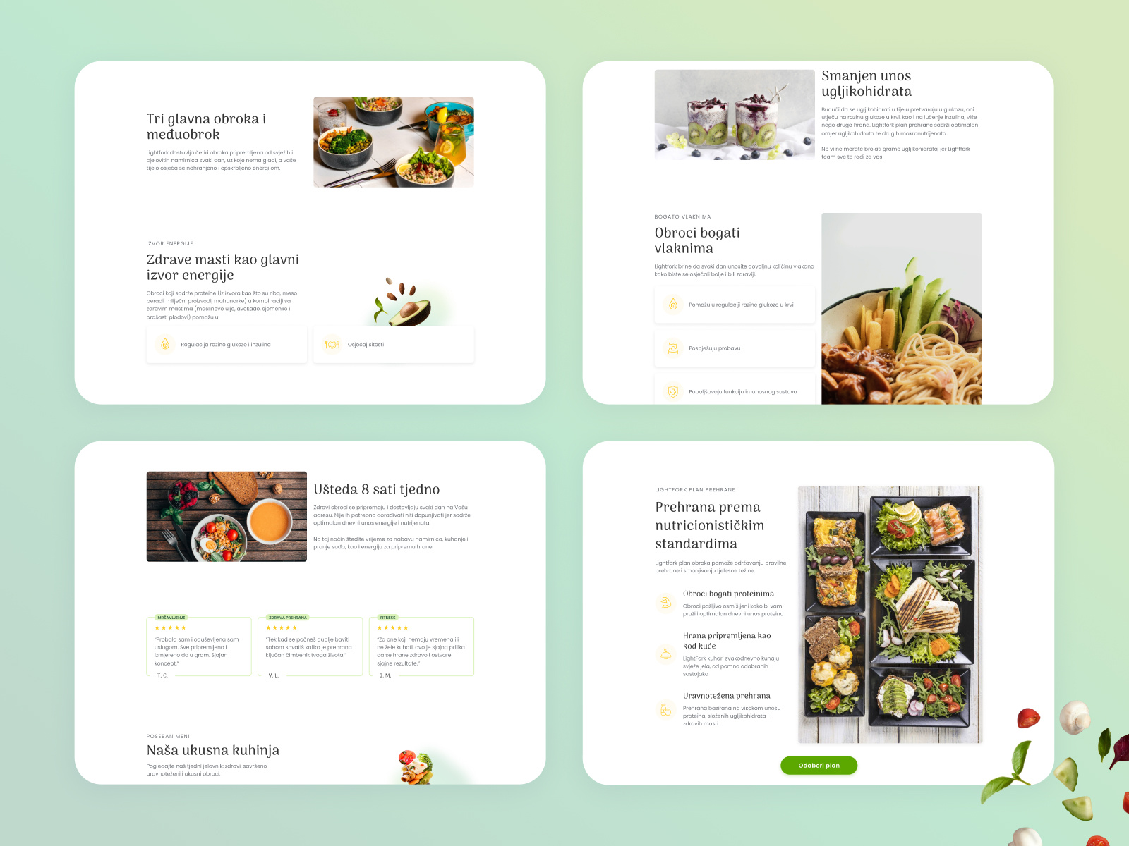 Example of Custom Marketing Website
