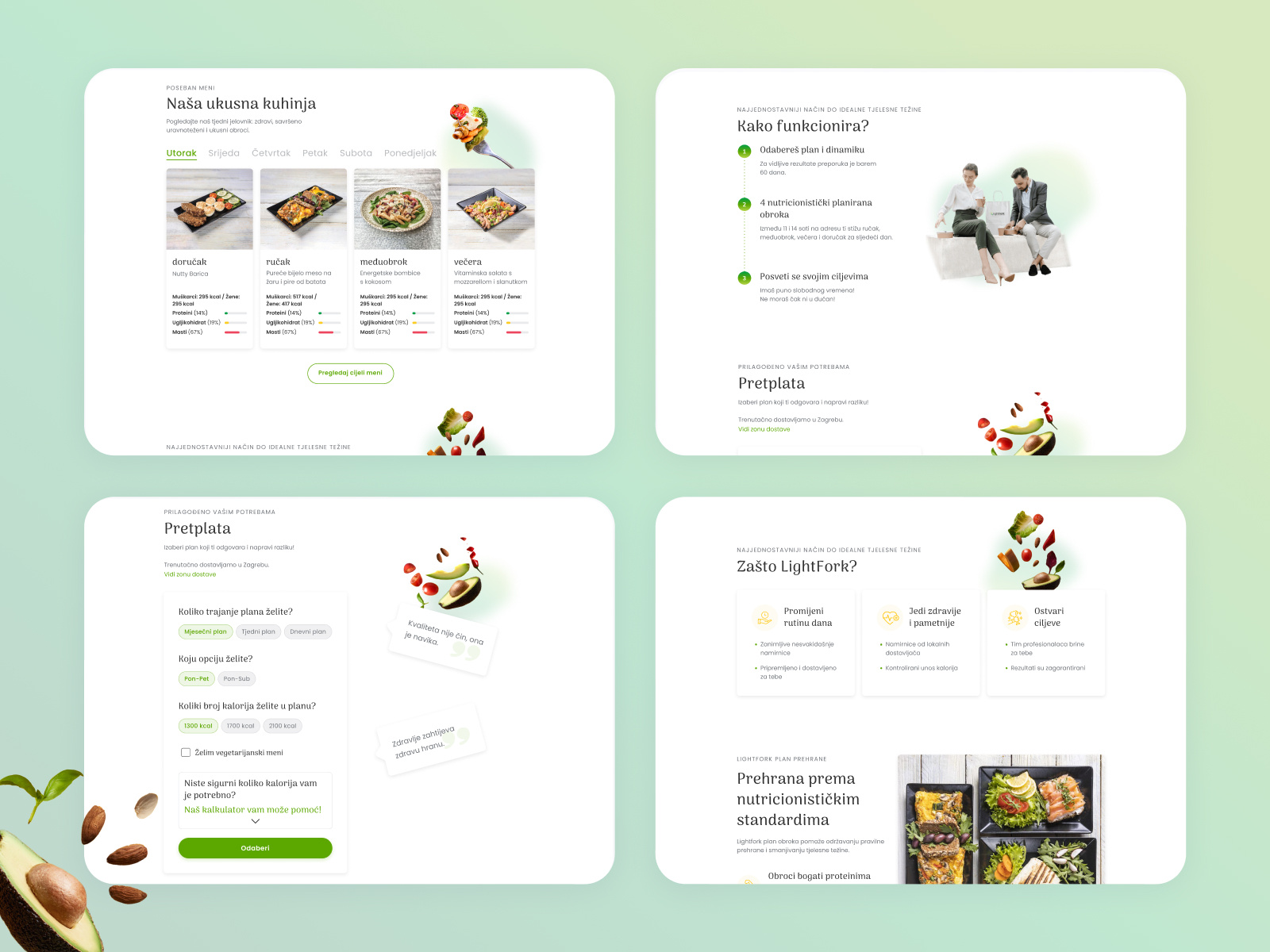 Example of Custom Marketing Website