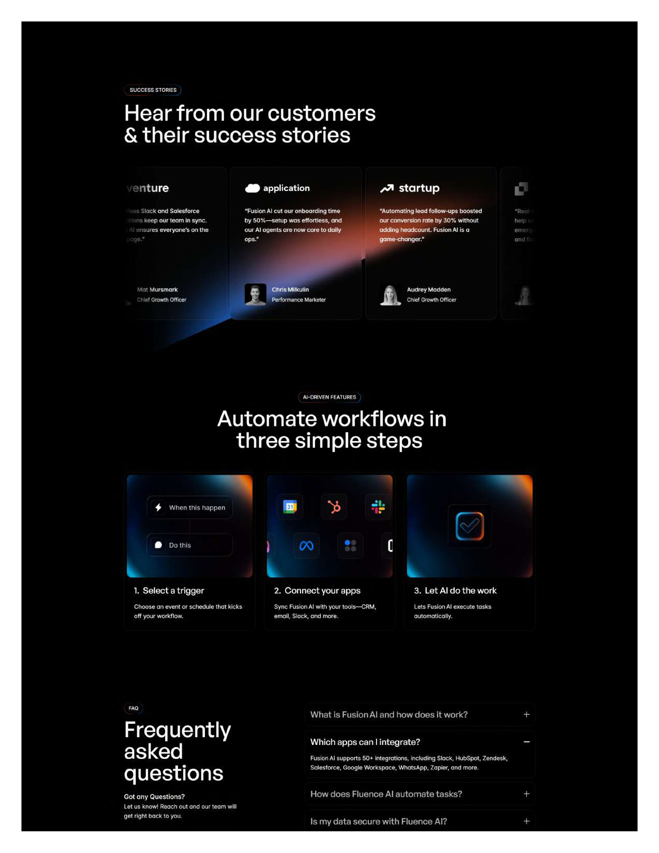 Example of High Converting Landing Page Design