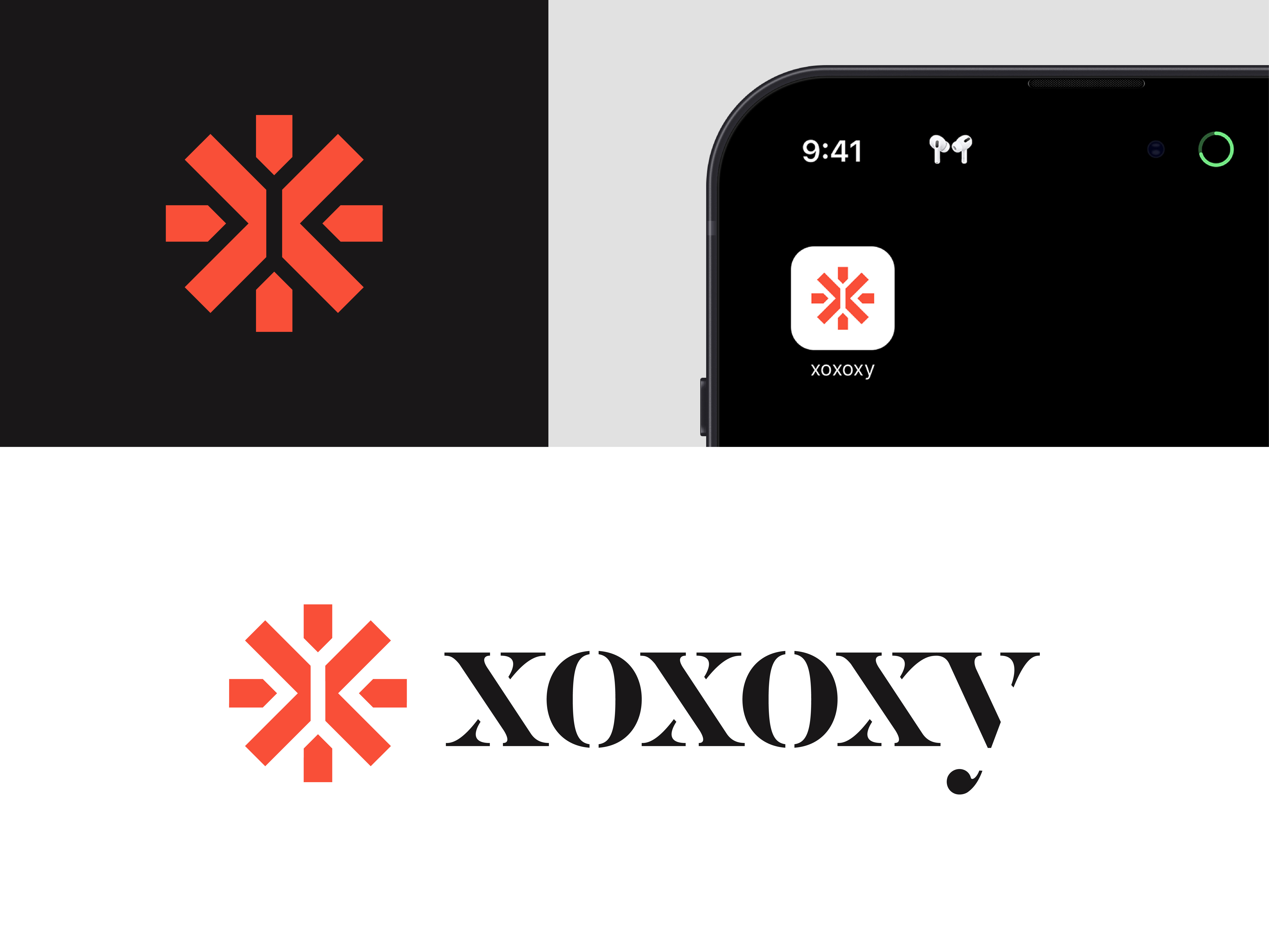 xoxoxy logo mark arow logo branding home logo identity logo logotype symbol vector x logo