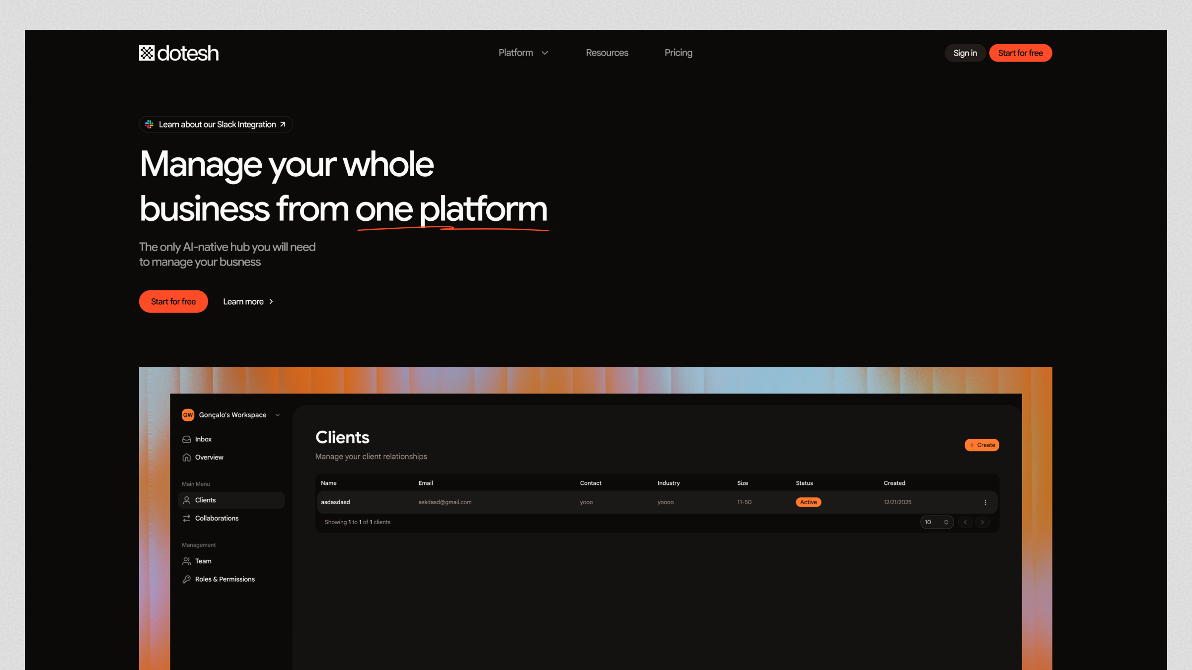 Hero section for SaaS product hero product saas showcase ui website