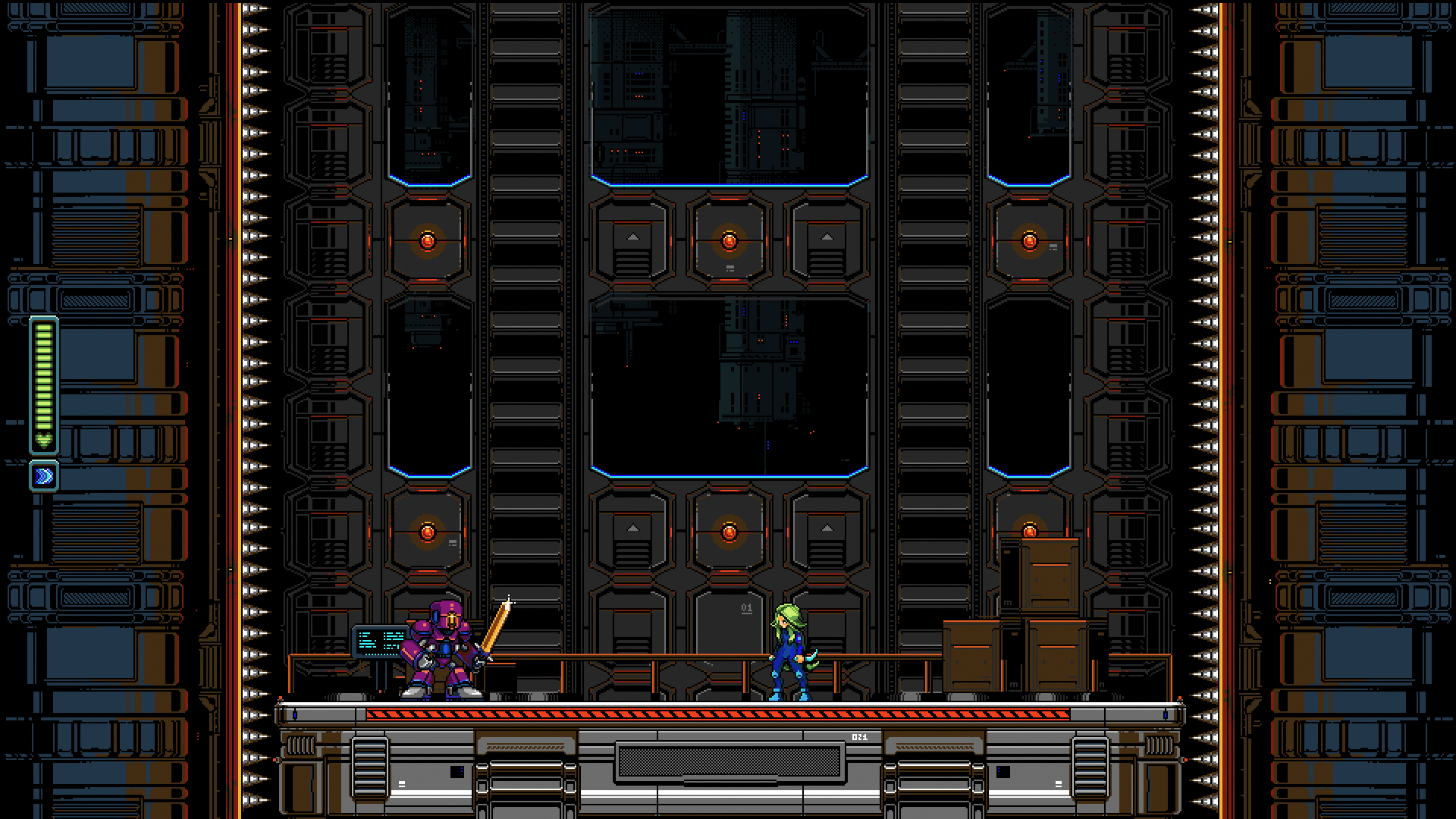 Platformer screen 2 game pixel art