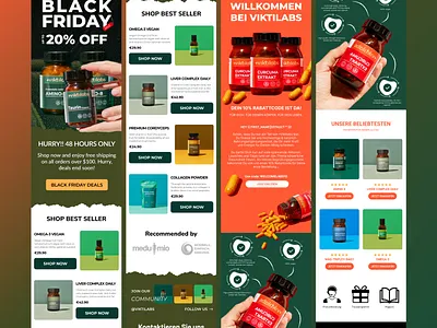 Klaviyo Email Design for 2026 2026 email design 2026 trend email automation design campaign design email email design email marketing email marketing design email newsletter email template email ui email ux figma figma email design klaviyo klaviyo email template mailchimp mailchimp email template newsletter design responsive email desing