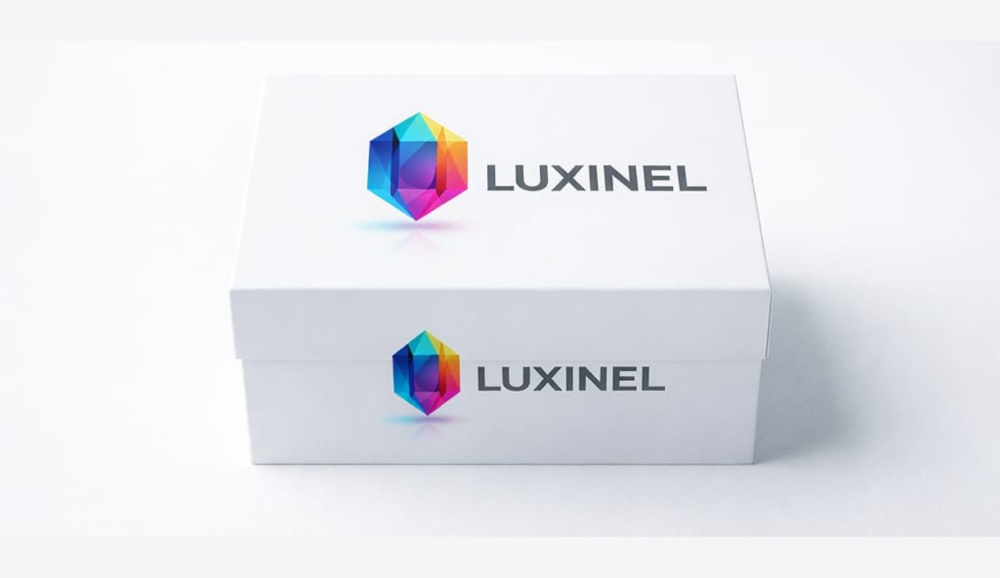 LUXINEL - Modern Crystal Luxury Brand Identity Design 3d abstract logo design behance logo brand identity branding colorful logo creative logo crystal logo gemstone logo graphic design logo logo inspiration luxury brand logo luxury logo design modern branding modern logo premium branding professional logo visual identity