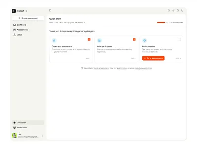 Onboarding - steps app b2b checklist onboarding product design saas steps web wizard