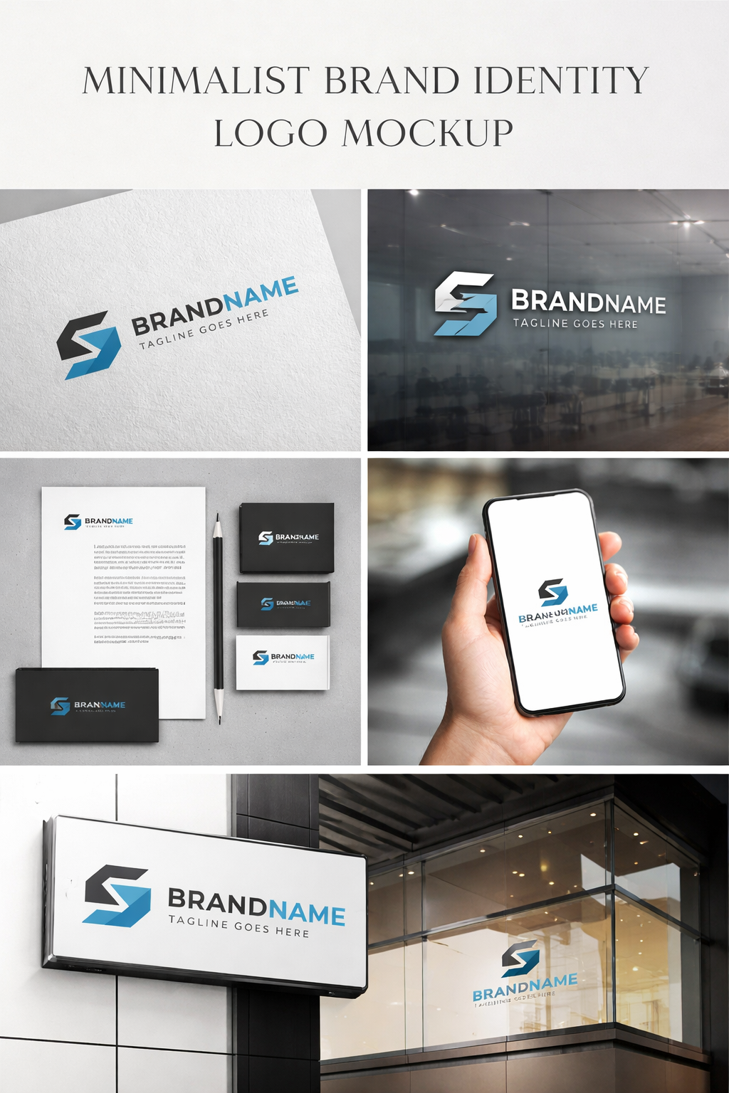 Modern Minimal Logo & Brand Design 3d behance branding brand identity design branding business logo clean logo design corporate identity graphic design logo logo mockup logo presentation minimal logo design minimalist branding modern logo professional branding signage mockup stationery design visual identity