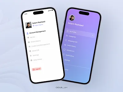 Sidebar / Drawer Navigation challenge design learning profile trends ui ux