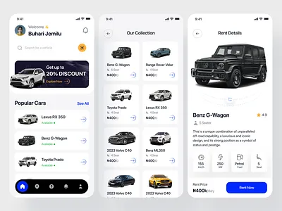 Car Rental App car rental