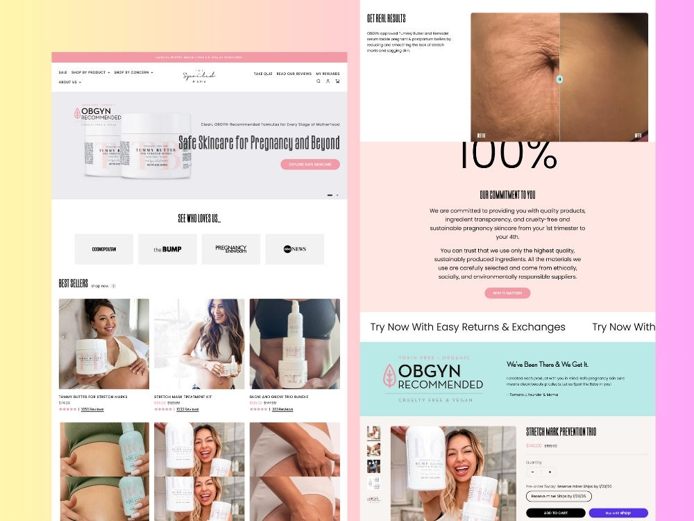 Premium Shopify Website Design and Development - Spoiled Mama shopify shopify expert shopify store shopify website spoiled mama spoiled mama website