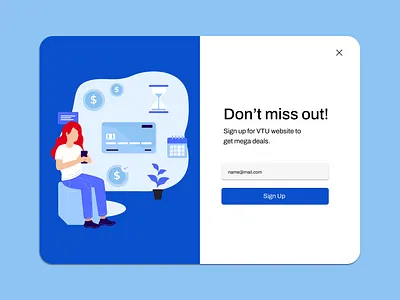 Subscribe Page Daily UI #0026 app branding dailyui design graphic design illustration logo ui ux vector