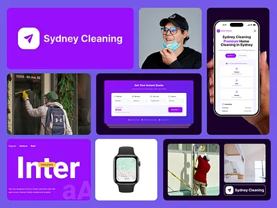 Premium Home Cleaning Mood Board 3d adobexd animation branding dashboard design figma graphic design illustration interaction interface logo mobile app mobileappdesign motion graphics ui ui design uiux design ux website