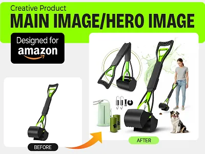 Product Main Image / Hero Image Design for Amazon amazon amazon cover image amazon creative work amazon gallery images amazon infographic amazon listing images amazon main image amazon product images amazon service creative work ebc design graphic design hero image pet amazon listing image pet listing image pet product photo editing