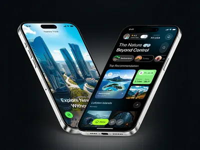 Travels App Design ai powered travel app design ai travel app design amazing ui app design clean ui mobile app design mobile ui tour app tourist travailing travel travel agency travel app travel app design exploration travel booking app travel hotel booking travel service travels app design trip ui
