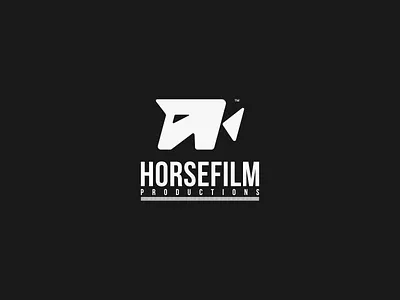 HORSEFILM Logo Idea animal branding company design film graphic design horse icon illustration logo logo idea logo inspirations logofolio logotype movie symbol vector
