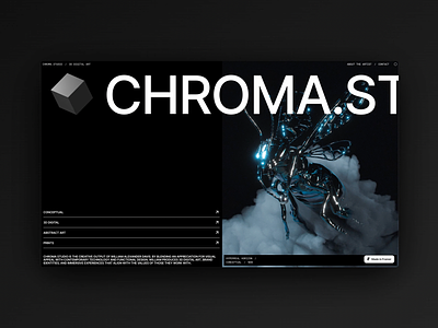 CHROMA x Framer Template animation dark mode design framer interactions light mode minimal ui ux web web design website